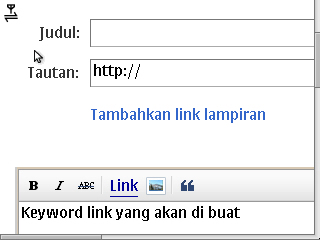 cara manual memanipulasi link blogspot